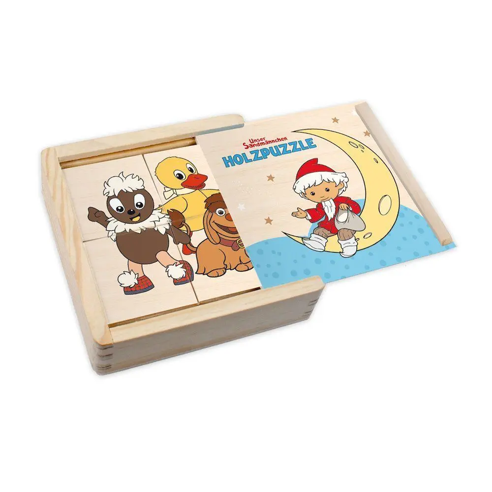 Bild: 4251901512796 | TRÖTSCH - Unser Sandmännchen Holzpuzzle 4x4 Teile | KG | Spiel | 2026