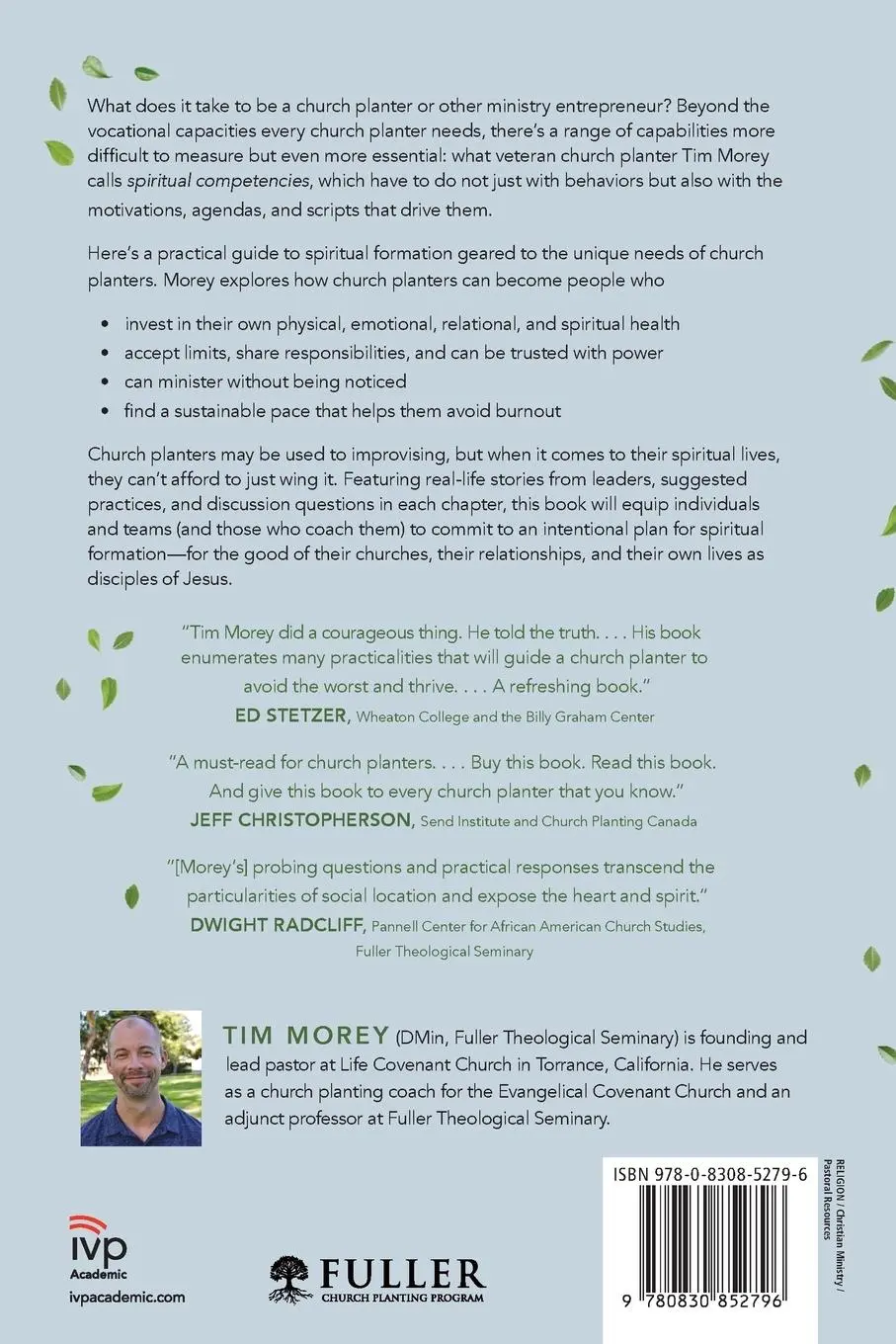 Rückseite: 9780830852796 | Planting a Church Without Losing Your Soul | Tim Morey | Taschenbuch