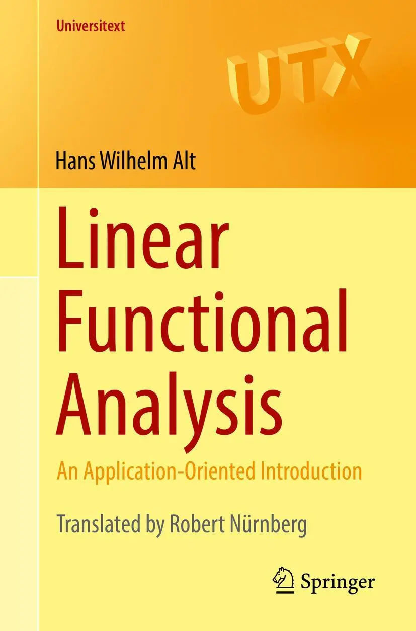 Cover: 9781447172796 | Linear Functional Analysis | An Application-Oriented Introduction