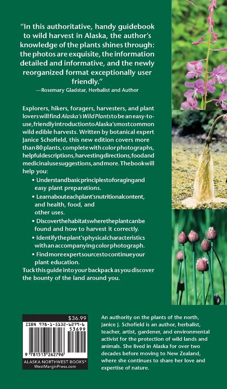 Rückseite: 9781513262796 | Alaska's Wild Plants, Revised Edition | Janice J. Schofield | Buch