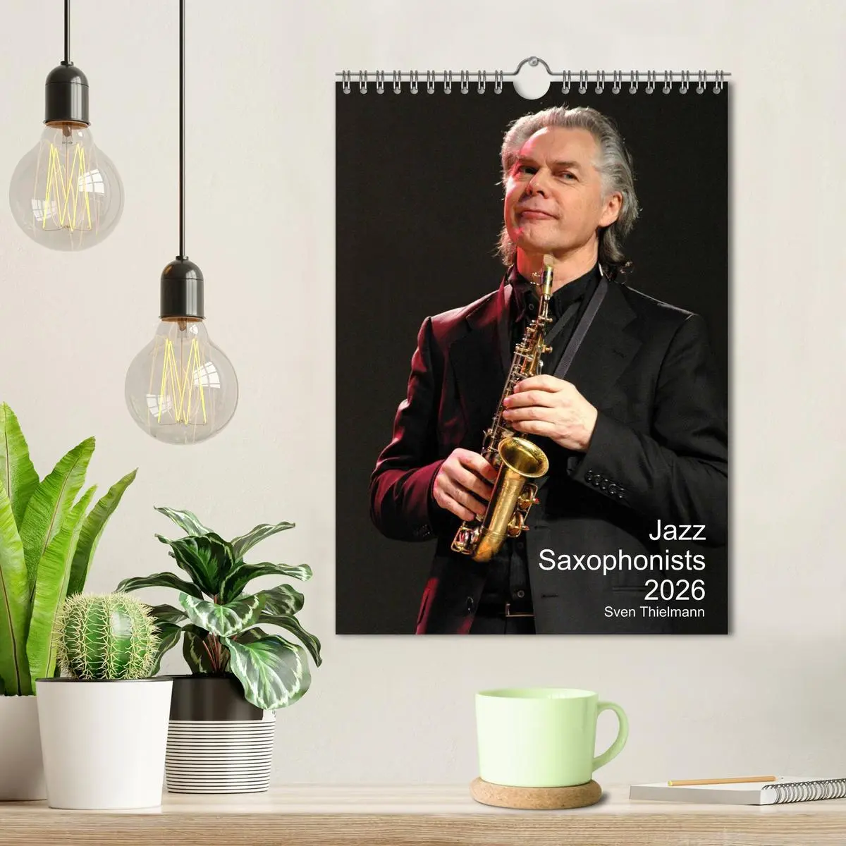 Bild: 9783516582796 | Jazz Saxophonists 2026 (Wall Calendar 2026 DIN A4 portrait),...