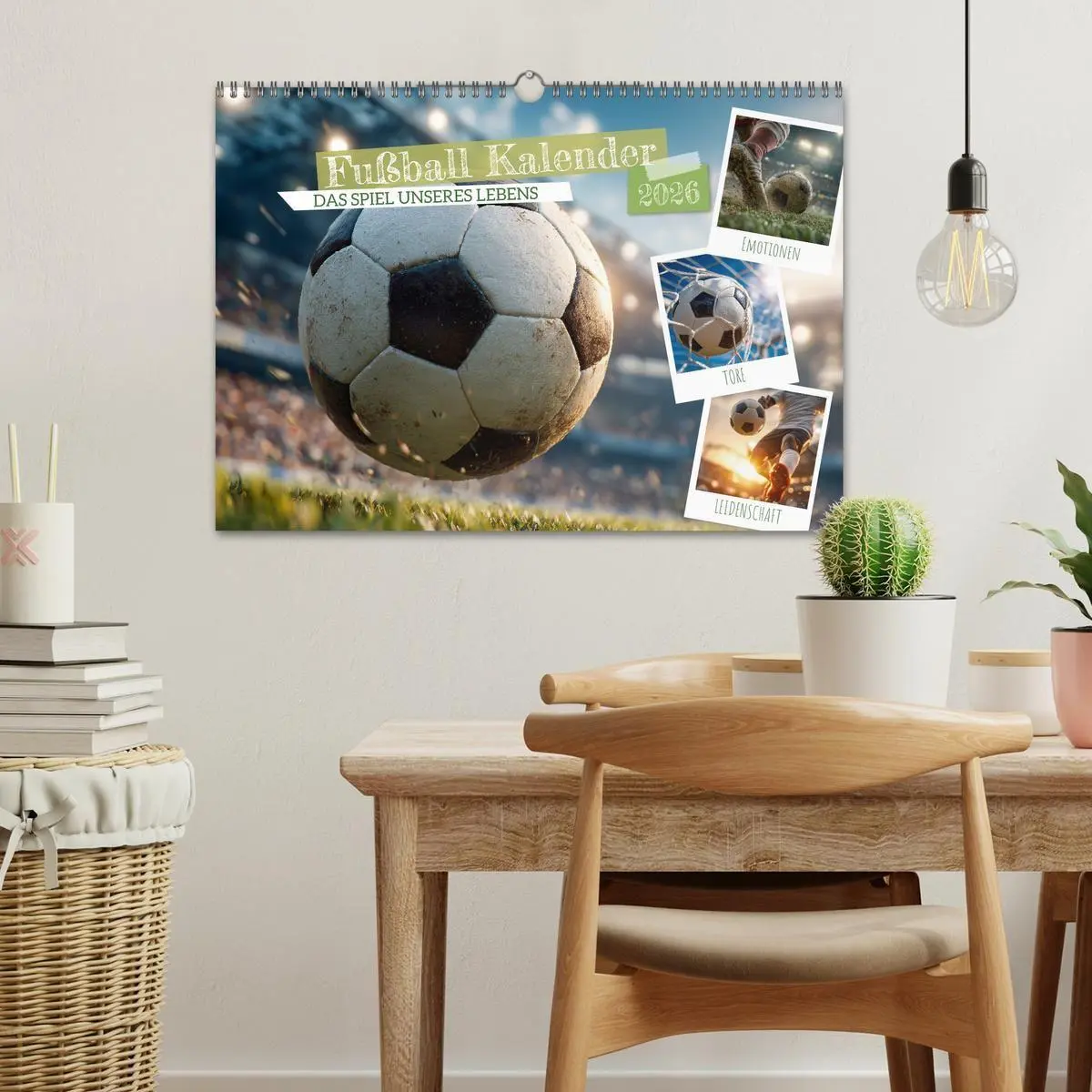 Bild: 9783516722796 | Fußball Kalender - Das Spiel unseres Lebens (Wandkalender 2026 DIN...