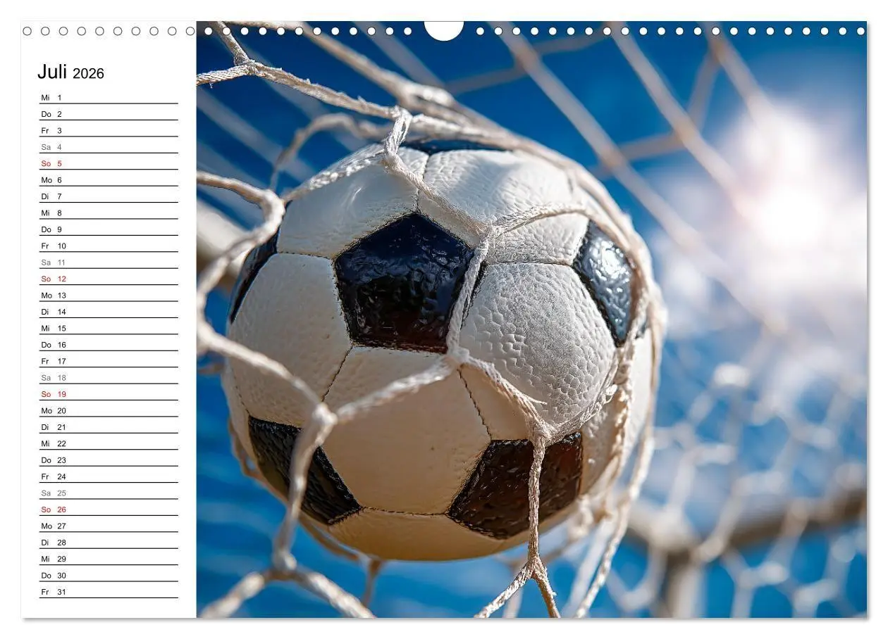 Bild: 9783516722796 | Fußball Kalender - Das Spiel unseres Lebens (Wandkalender 2026 DIN...