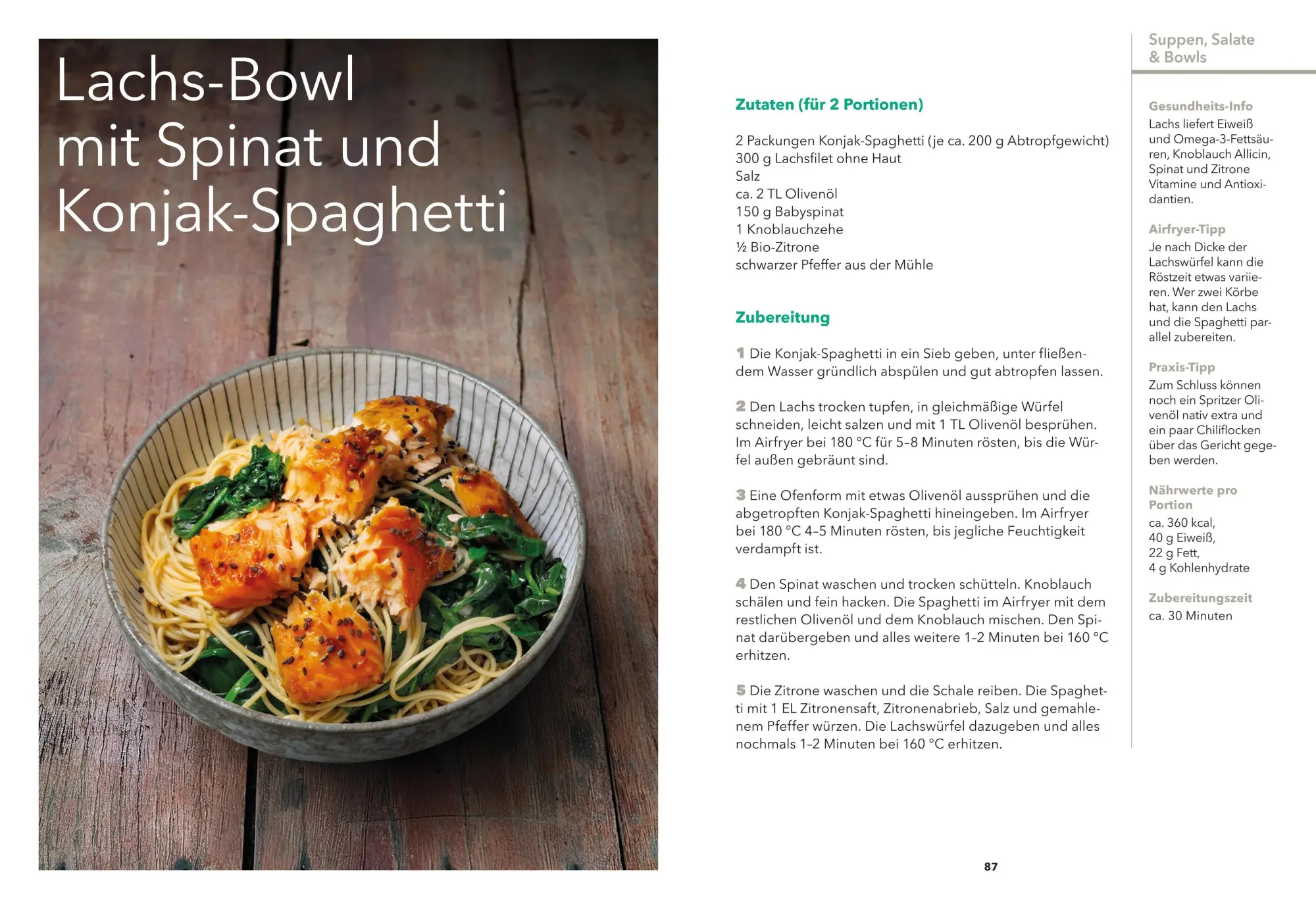 Bild: 9783758902796 | Airfryer Balance - Genussvoll essen trotz Diabetes | Martin (u. a.)