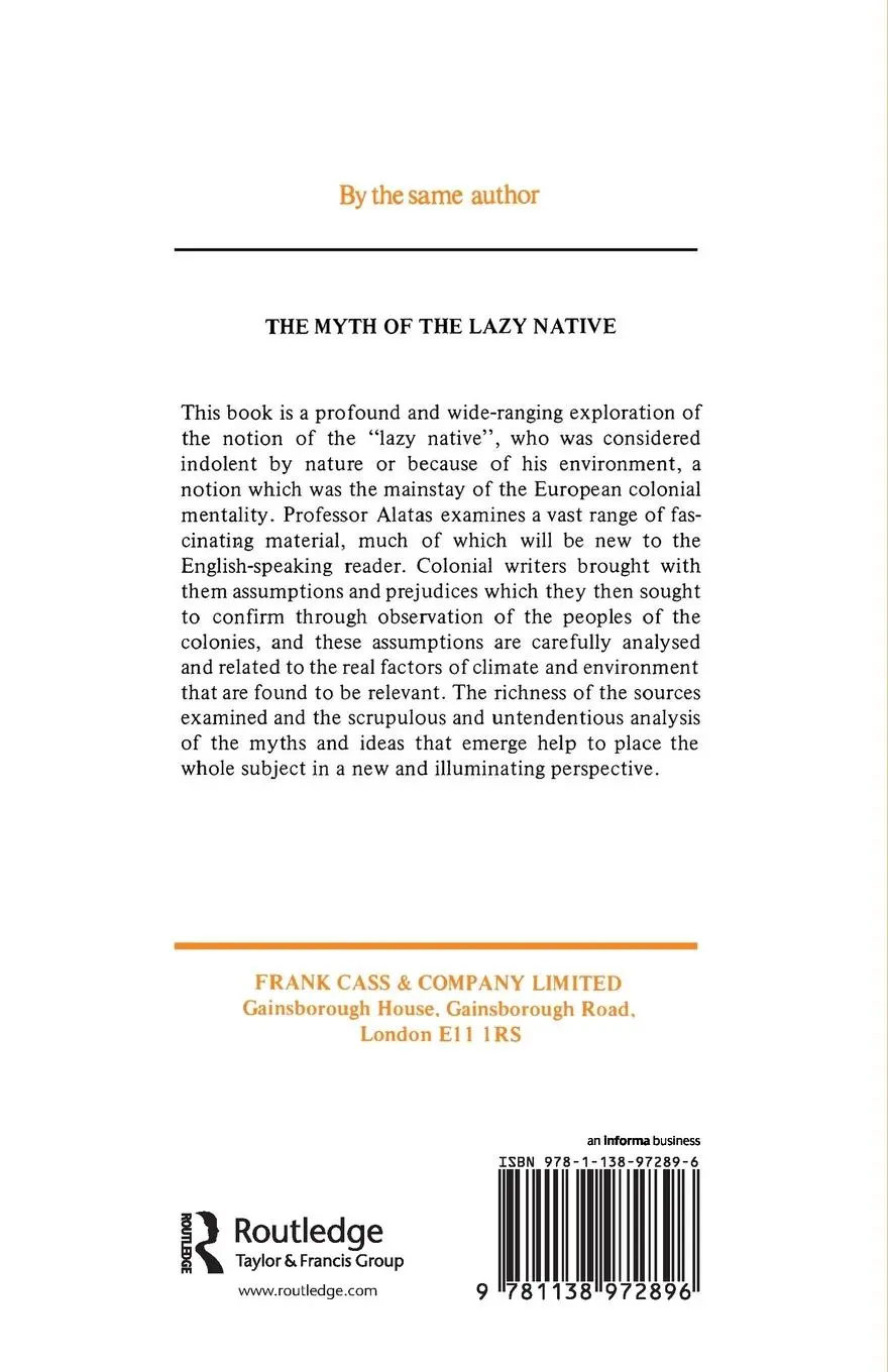 Rückseite: 9781138972896 | Intellectuals in Developing Societies | Syed Hussein Alatas | Buch