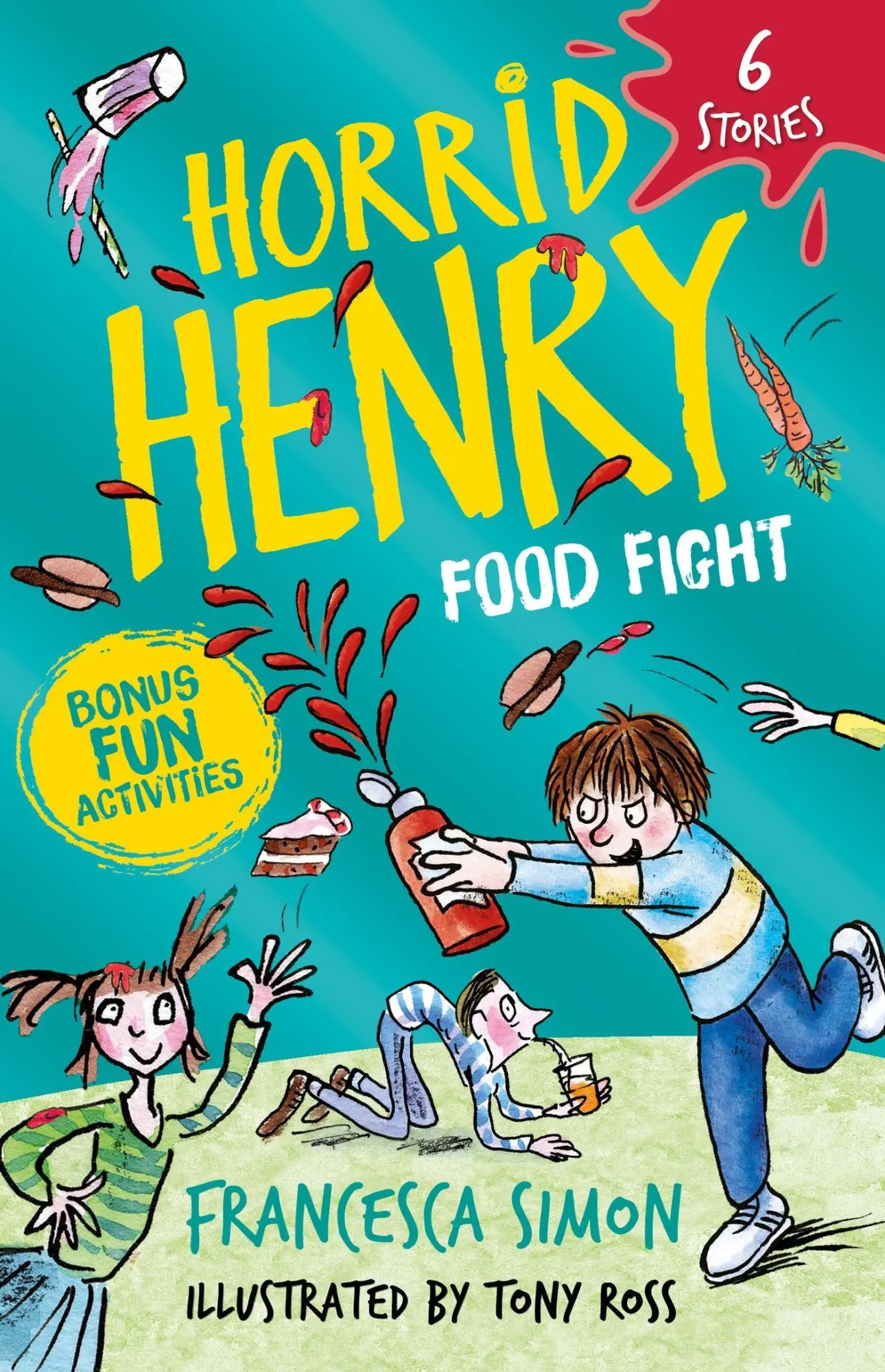 Cover: 9781510112896 | Horrid Henry | Food Fight : 6 Stories | Francesca Simon | Taschenbuch