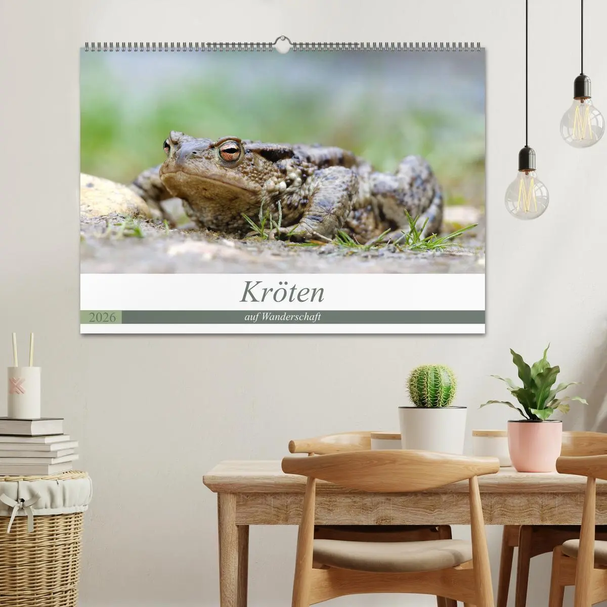 Bild: 9783457862896 | Kröten auf Wanderschaft (Wandkalender 2026 DIN A2 quer), CALVENDO...