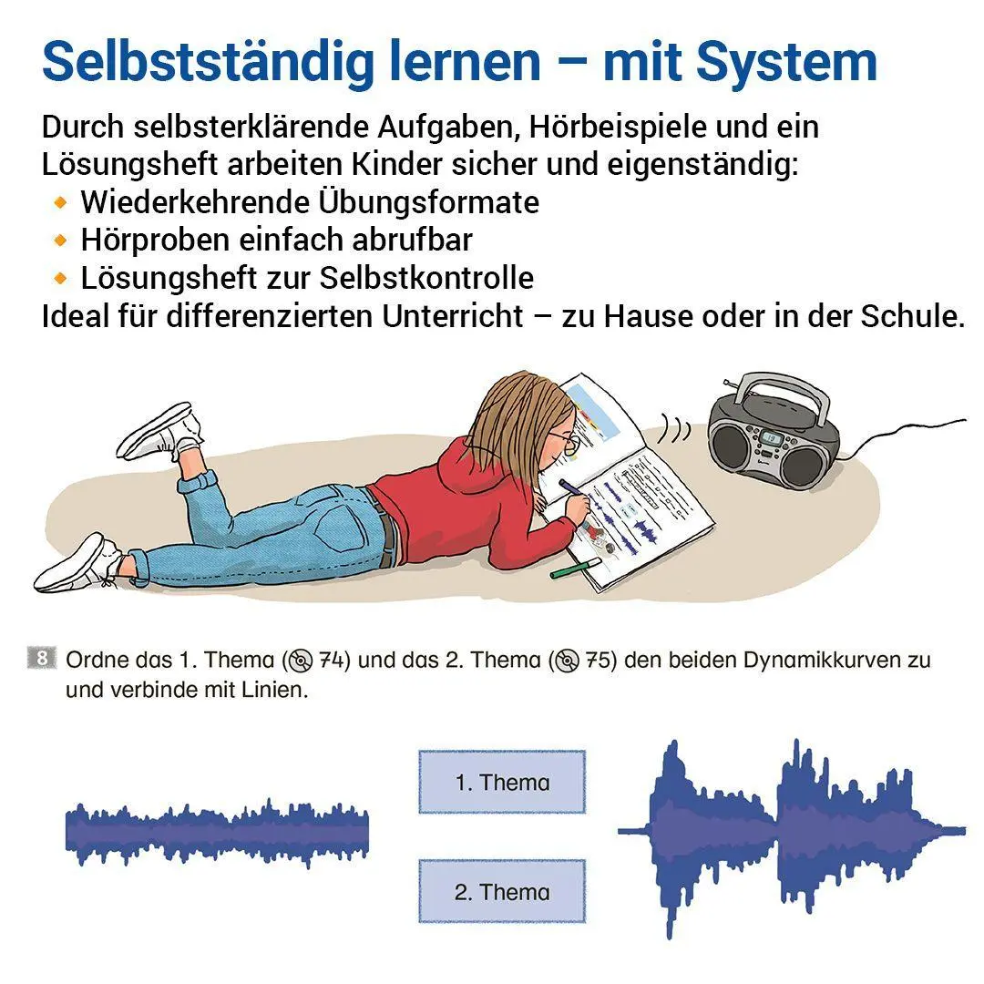 Bild: 9783619772896 | Das Übungsheft Musik 7/8 | Noten, Instrumente, Komponisten | Broschüre
