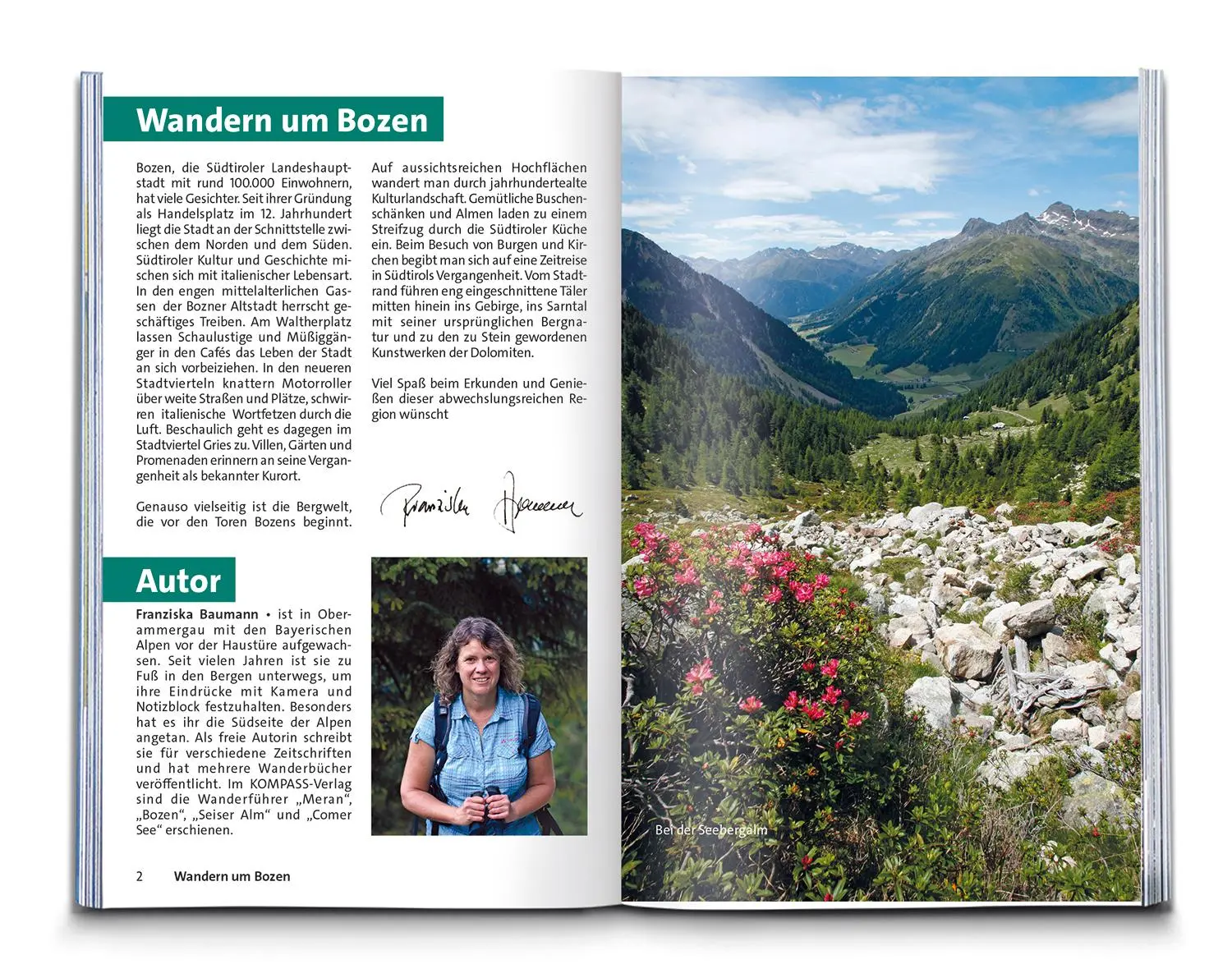 Bild: 9783991542896 | KOMPASS Wanderführer Bozen, Sarntal, Ritten, Eppan, Kalterer See,...