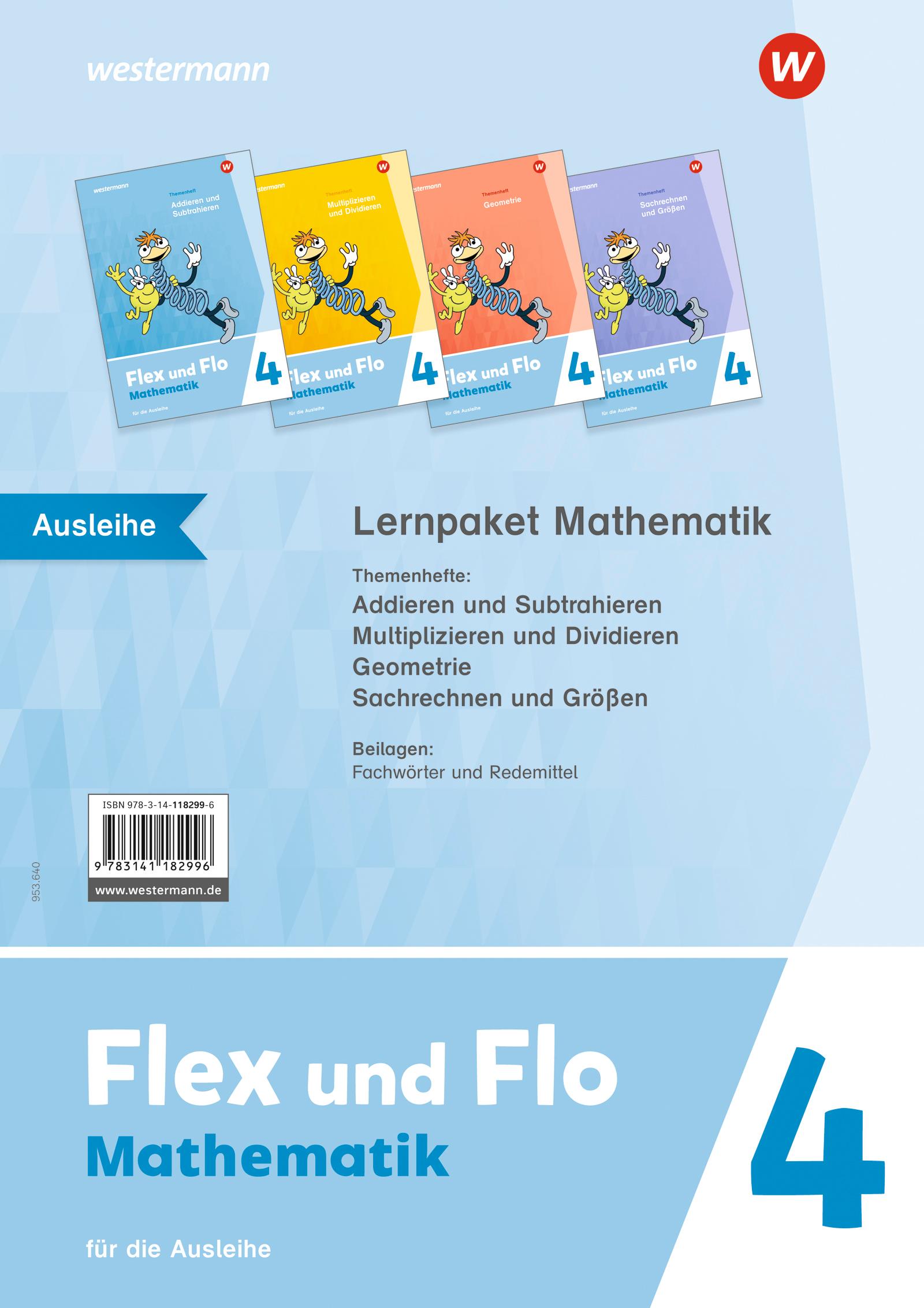 Cover: 9783141182996 | Flex und Flo 4. Lernpaket Mathematik. Für die Ausleihe | Ausgabe 2021