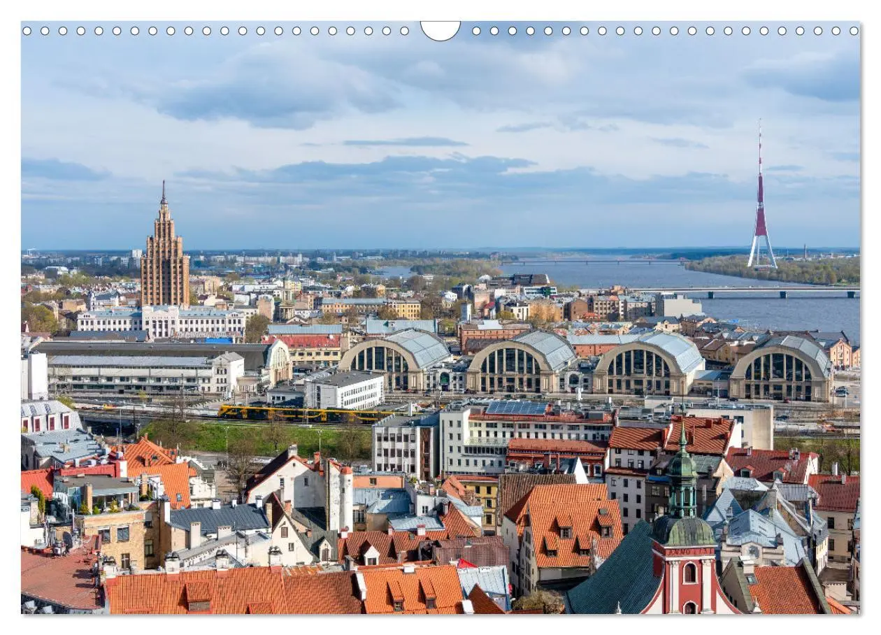 Bild: 9783435832996 | Riga - Paris des Ostens (Wandkalender 2025 DIN A3 quer), CALVENDO...