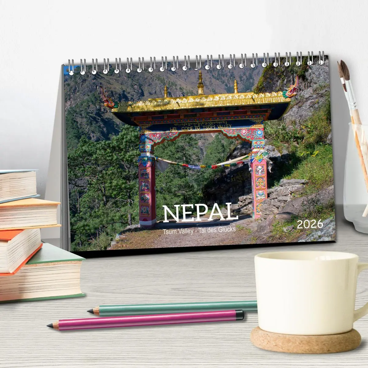 Bild: 9783457472996 | Nepal Tsum Valley - Tal des Glücks (Tischkalender 2026 DIN A5...
