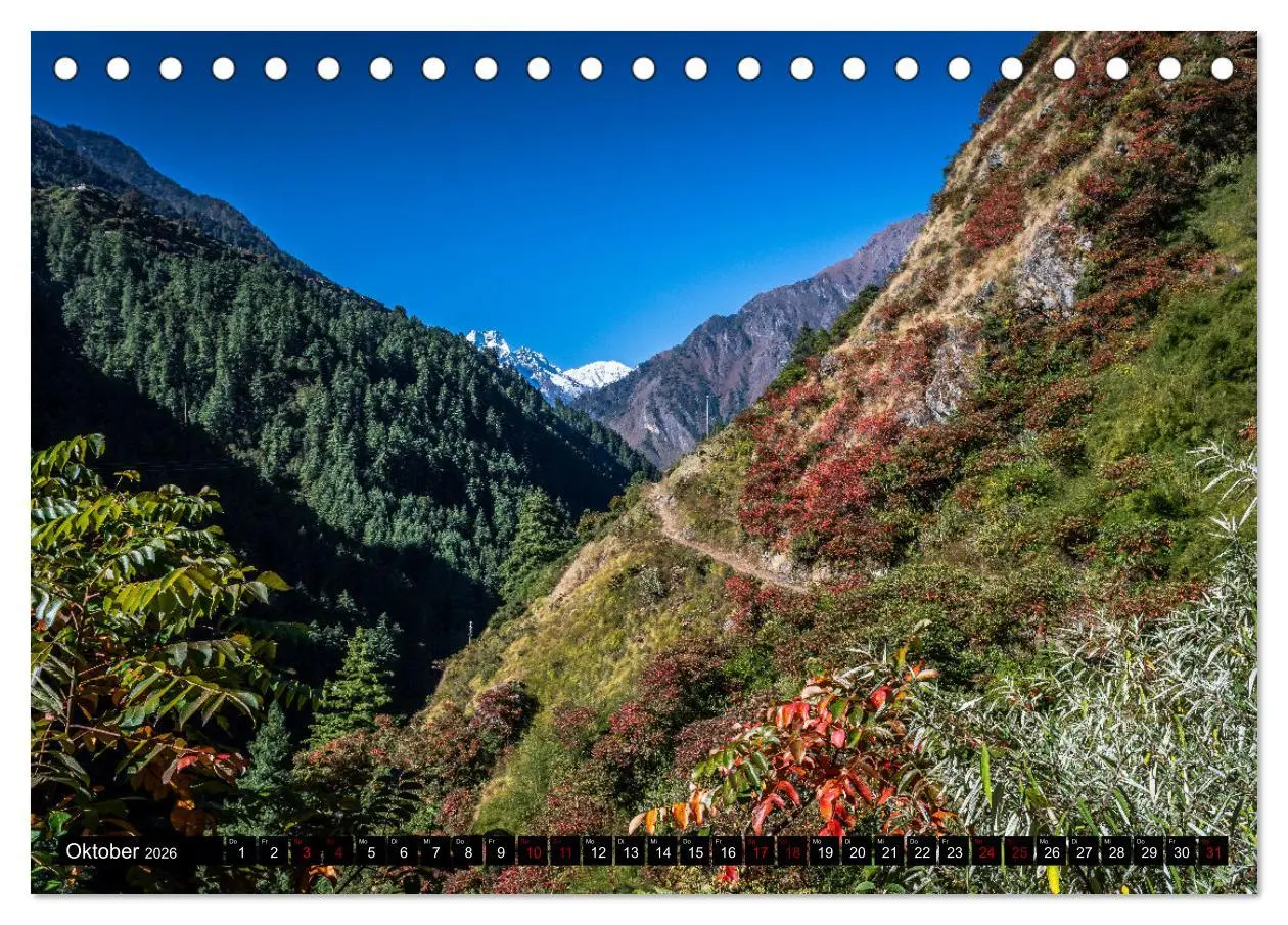 Bild: 9783457472996 | Nepal Tsum Valley - Tal des Glücks (Tischkalender 2026 DIN A5...