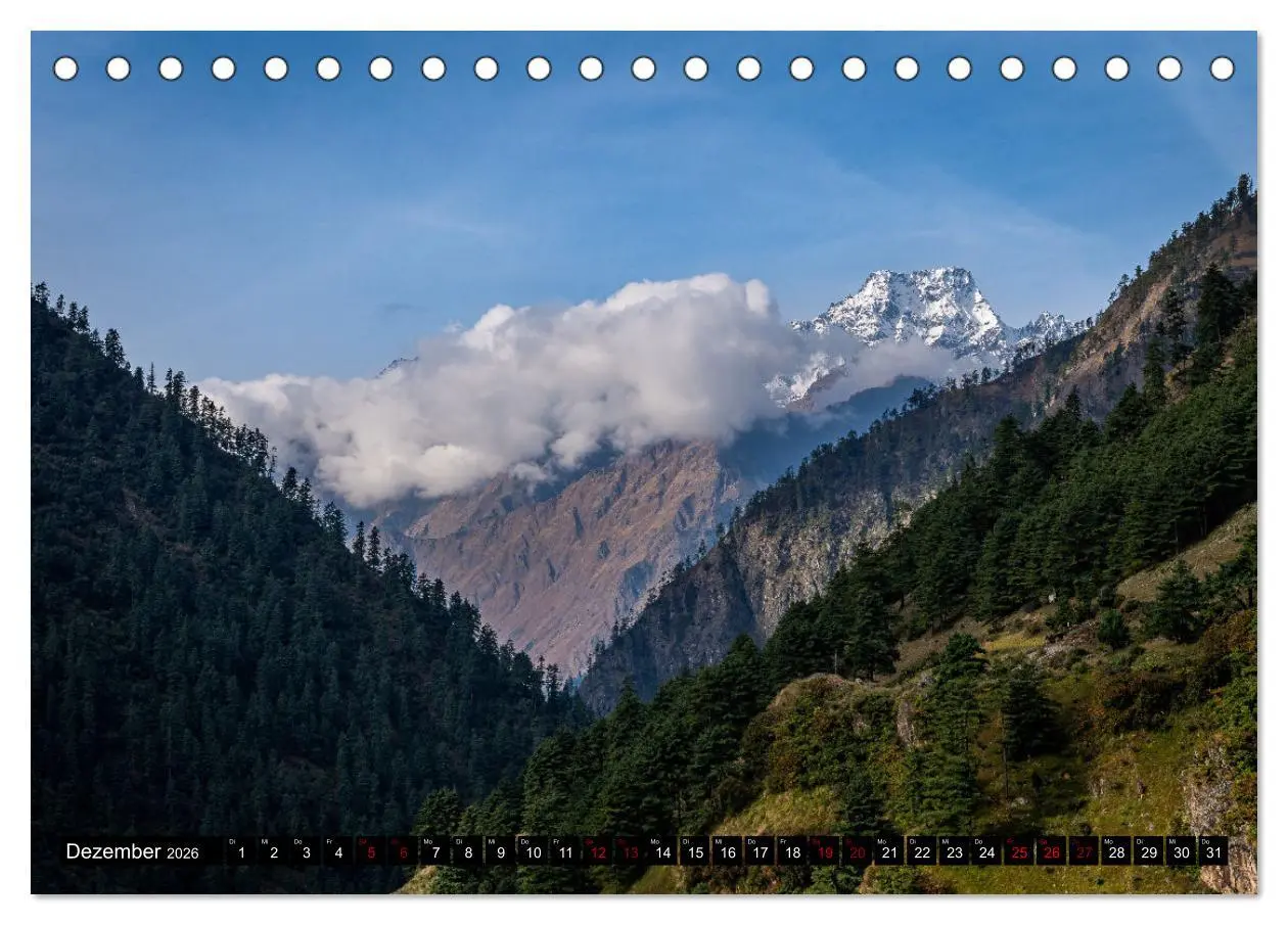 Bild: 9783457472996 | Nepal Tsum Valley - Tal des Glücks (Tischkalender 2026 DIN A5...