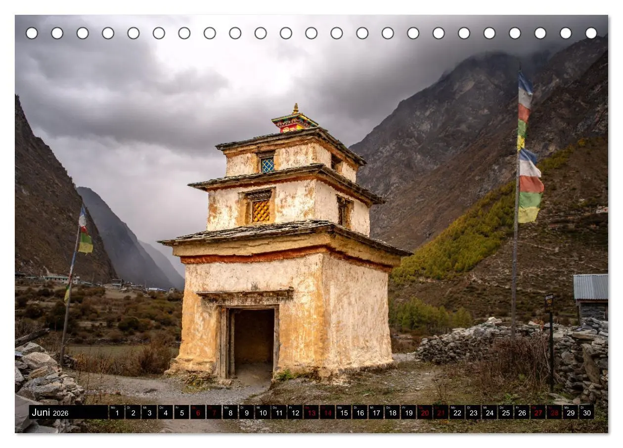 Bild: 9783457472996 | Nepal Tsum Valley - Tal des Glücks (Tischkalender 2026 DIN A5...