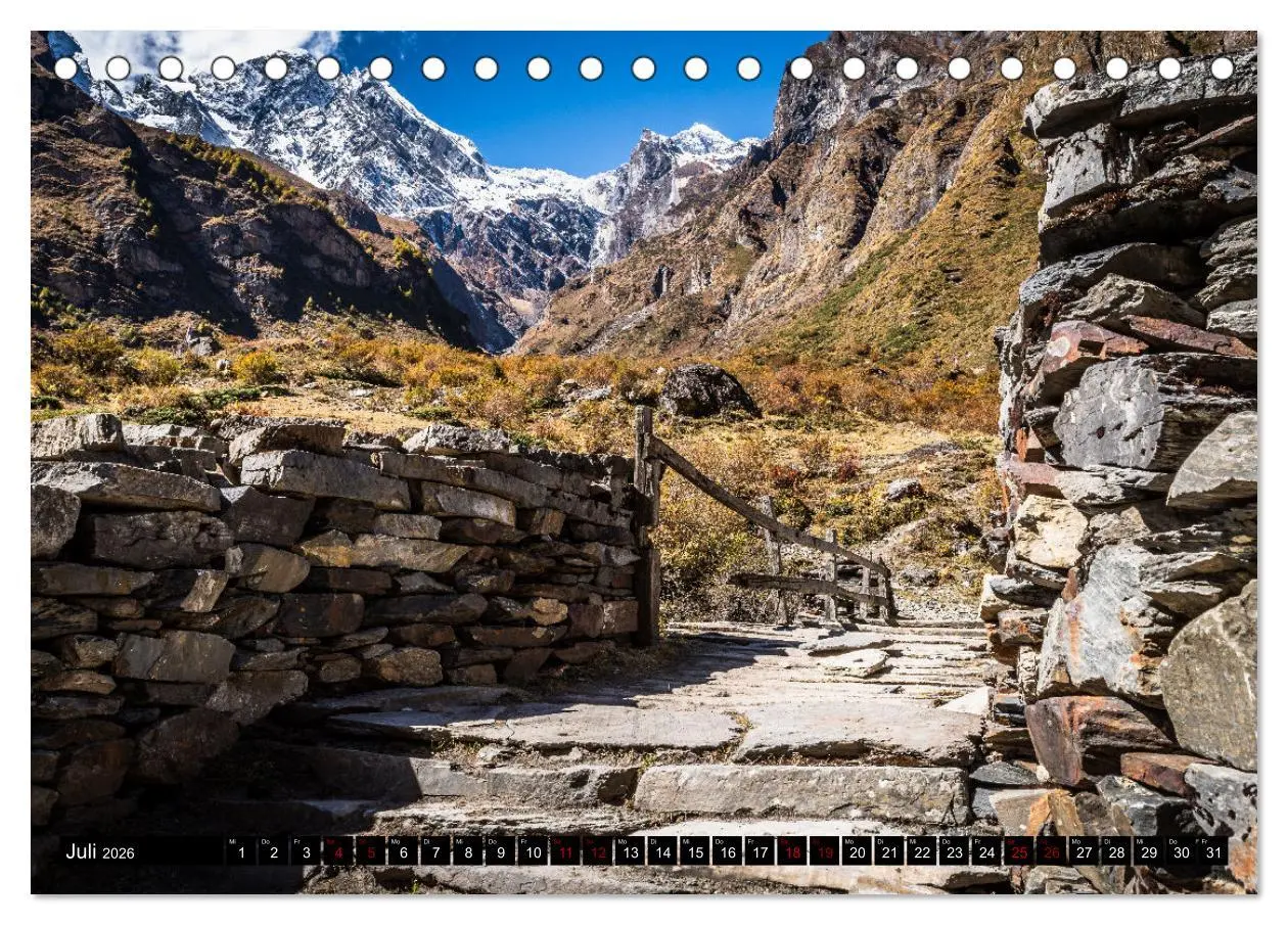 Bild: 9783457472996 | Nepal Tsum Valley - Tal des Glücks (Tischkalender 2026 DIN A5...