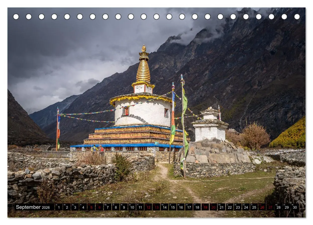 Bild: 9783457472996 | Nepal Tsum Valley - Tal des Glücks (Tischkalender 2026 DIN A5...