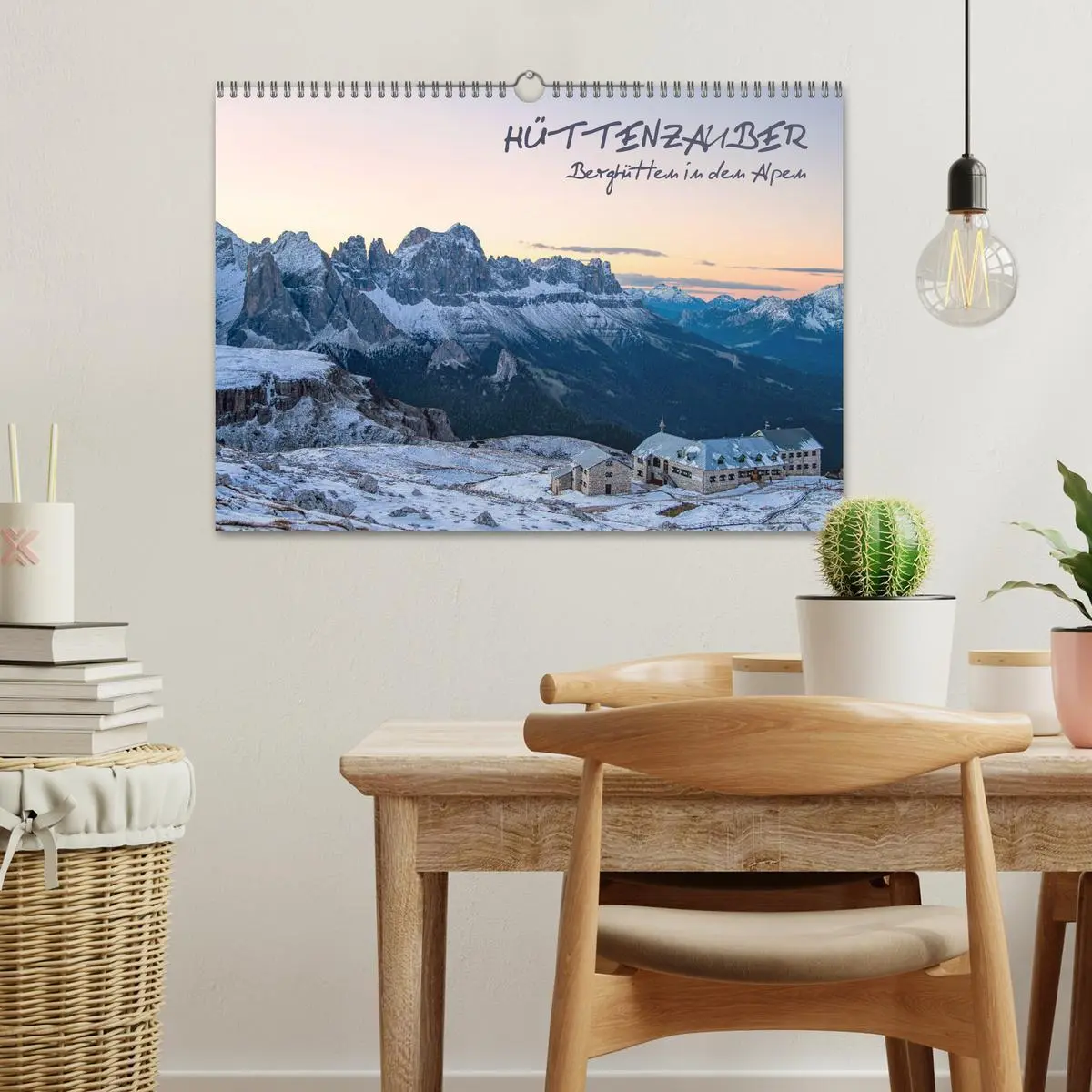 Bild: 9783457922996 | Hüttenzauber: Berghütten in den Alpen (Wandkalender 2026 DIN A3...
