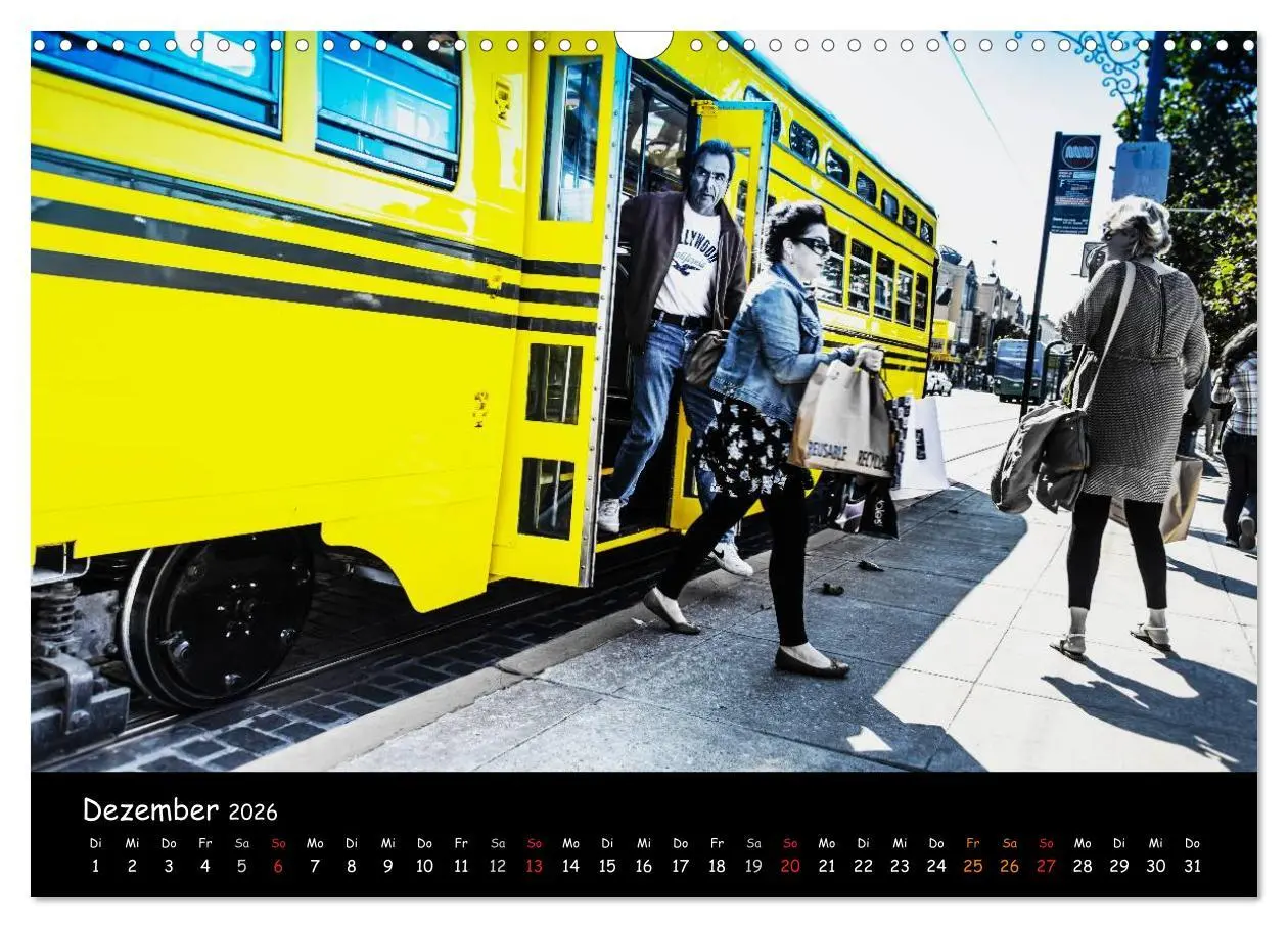 Bild: 9783516182996 | San Francisco - street view (Wandkalender 2026 DIN A3 quer),...