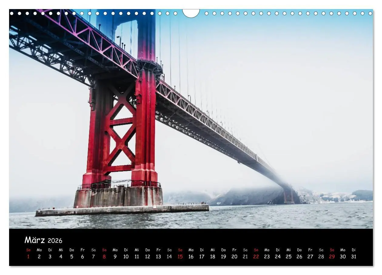 Bild: 9783516182996 | San Francisco - street view (Wandkalender 2026 DIN A3 quer),...