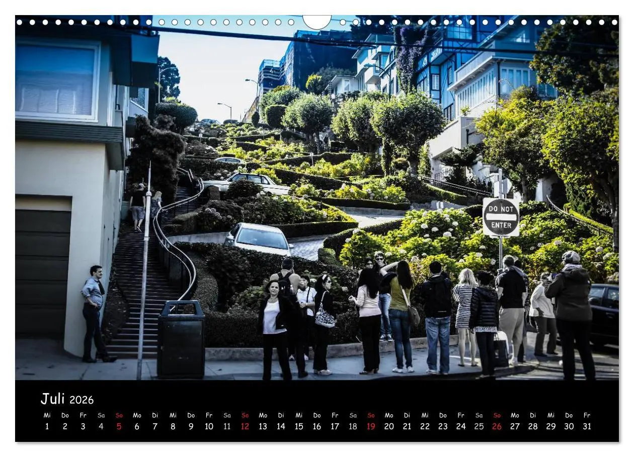Bild: 9783516182996 | San Francisco - street view (Wandkalender 2026 DIN A3 quer),...