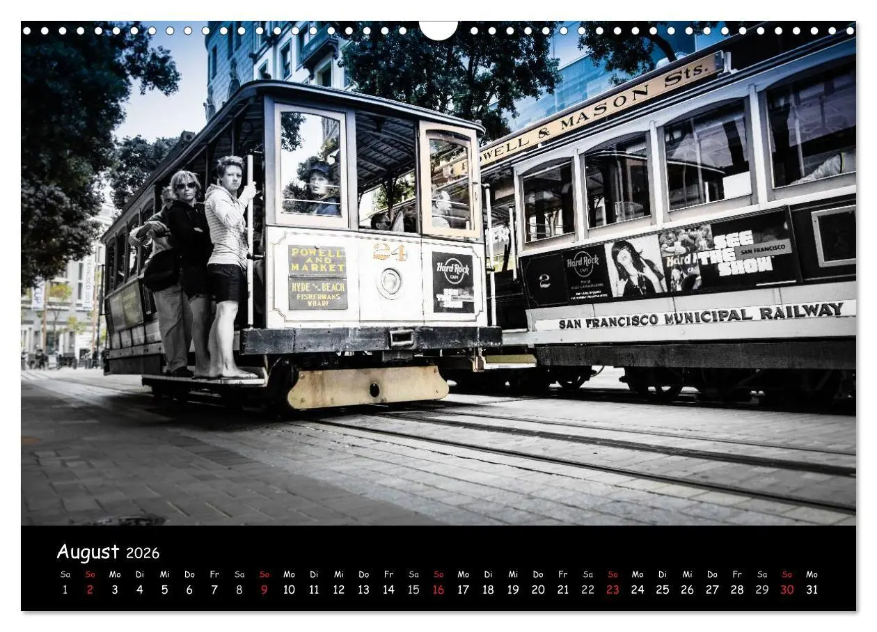 Bild: 9783516182996 | San Francisco - street view (Wandkalender 2026 DIN A3 quer),...