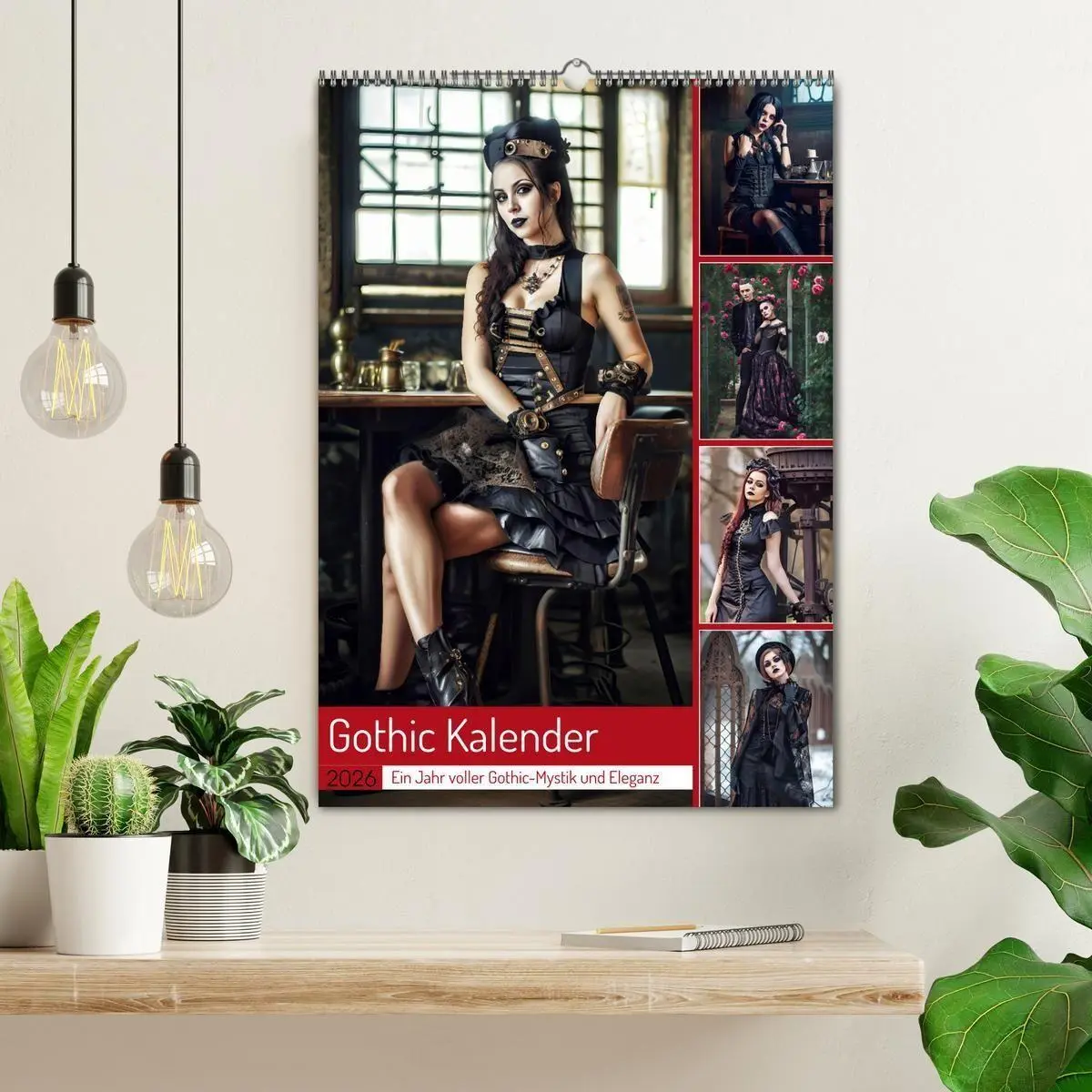 Bild: 9783516322996 | Gothic Kalender - Ein Jahr voller Gothic-Mystik und Eleganz...