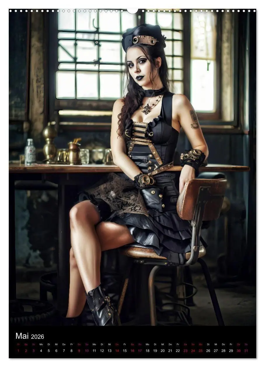 Bild: 9783516322996 | Gothic Kalender - Ein Jahr voller Gothic-Mystik und Eleganz...