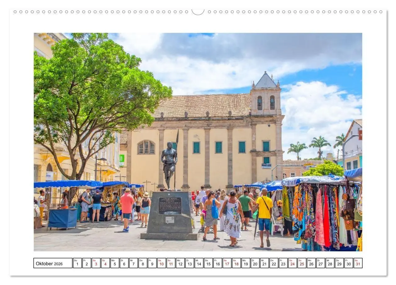 Bild: 9783516702996 | Salvador de Bahia - bunt, quirlig und einzigartig (Wandkalender...