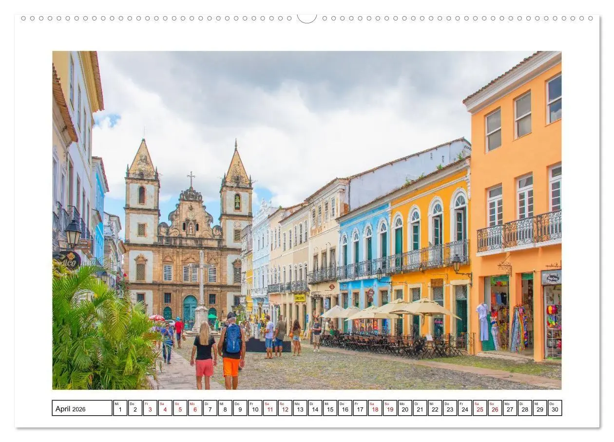 Bild: 9783516702996 | Salvador de Bahia - bunt, quirlig und einzigartig (Wandkalender...