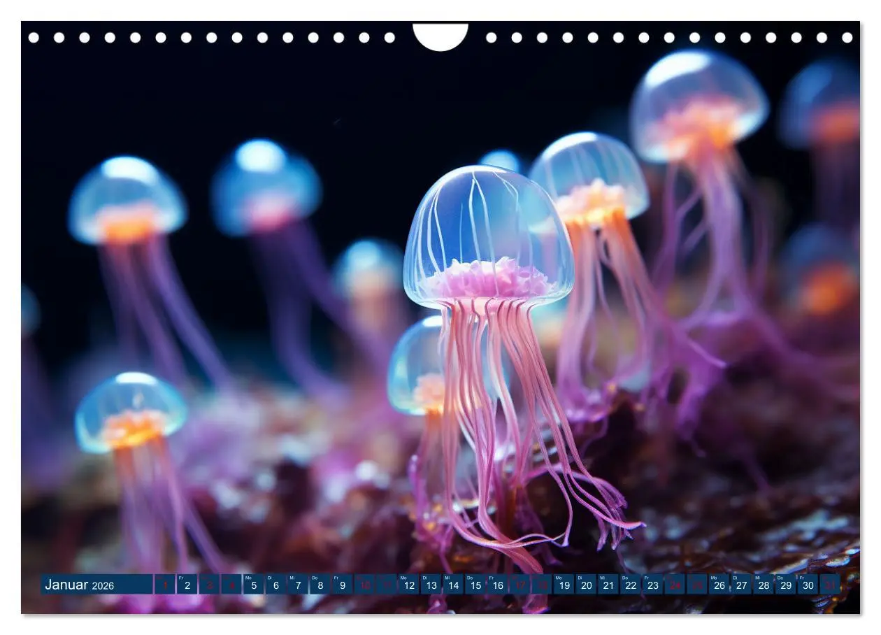 Bild: 9783457363096 | Mikroskopisch niedlich (Wandkalender 2026 DIN A4 quer), CALVENDO...