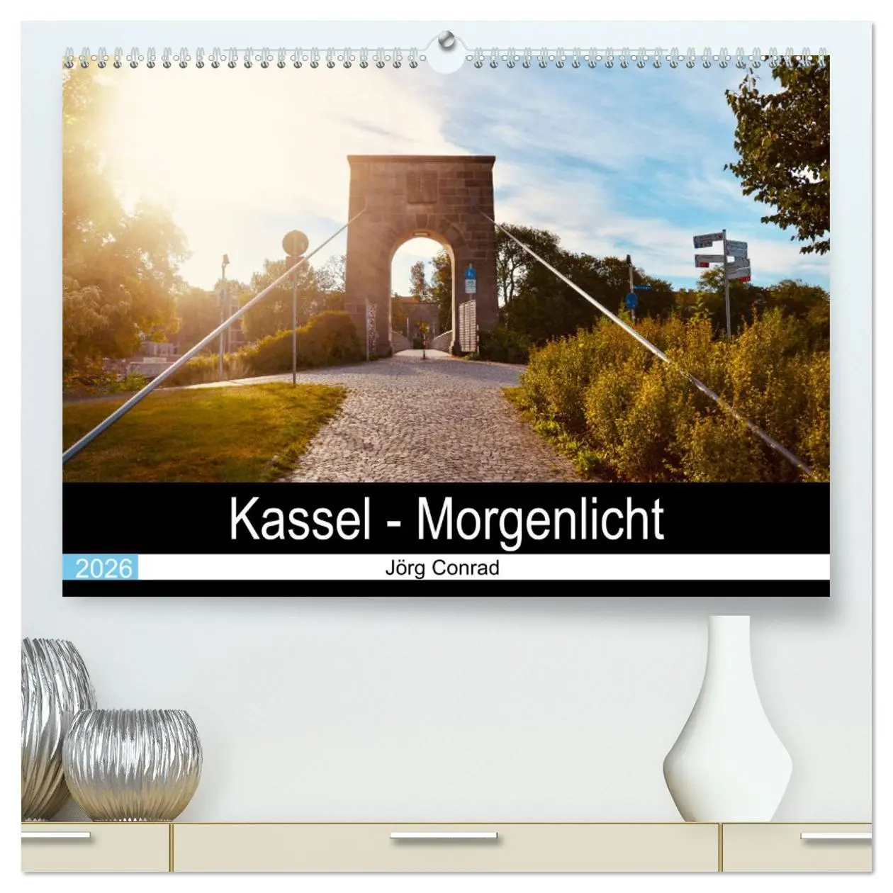 Cover: 9783457673096 | Kassel - Morgenlicht (hochwertiger Premium Wandkalender 2026 DIN A2...