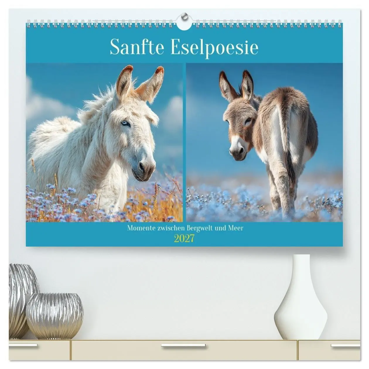 Cover: 9783516763096 | Sanfte Eselpoesie. Momente zwischen Bergwelt und Meer (hochwertiger...