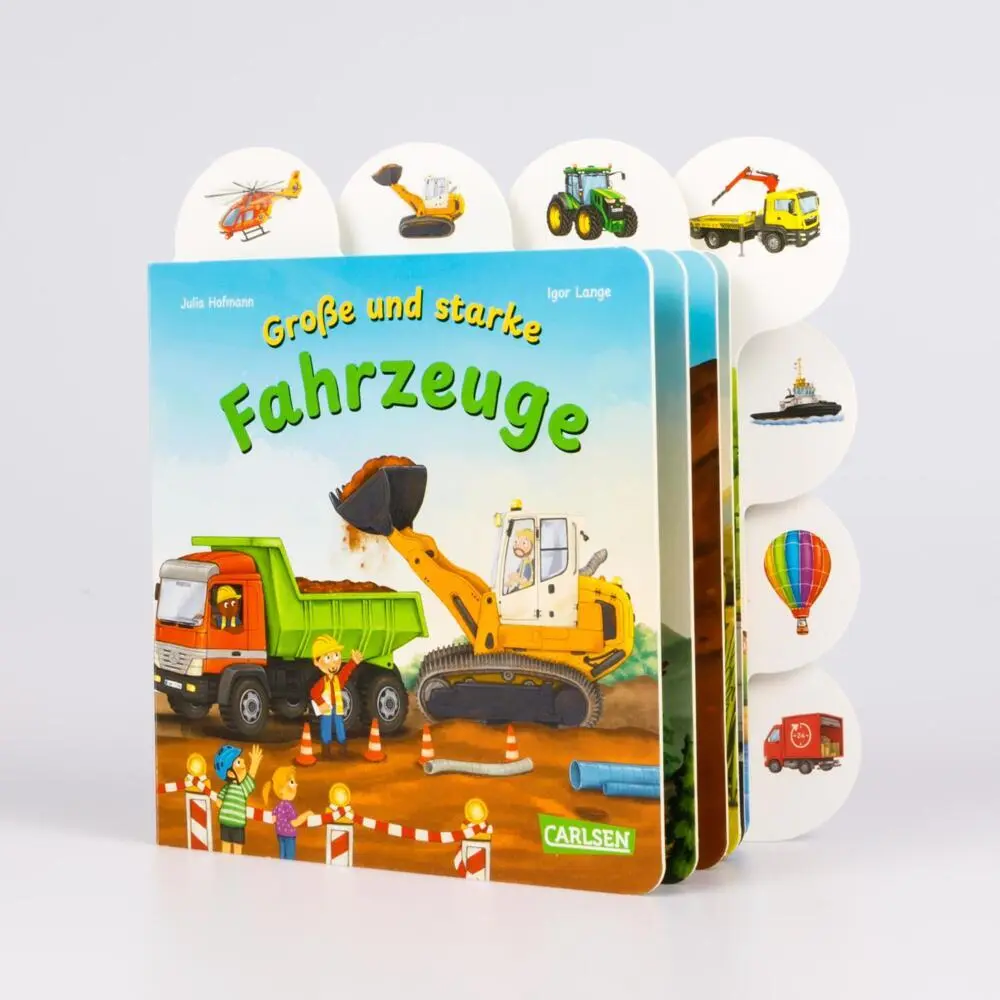 Autor: 9783551173096 | Große und starke Fahrzeuge | Julia Hofmann | Buch | Mit Register