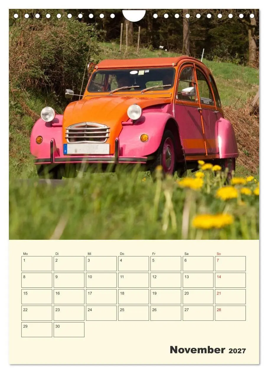 Bild: 9783569923096 | Citroën 2CV - Lebensart Ente (Wandkalender 2027 DIN A4 hoch),...