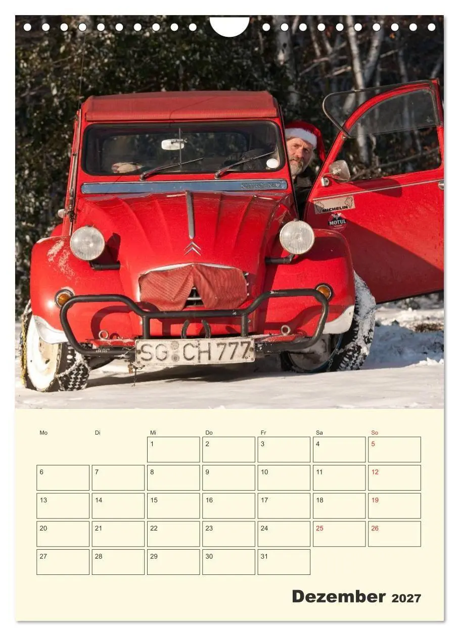 Bild: 9783569923096 | Citroën 2CV - Lebensart Ente (Wandkalender 2027 DIN A4 hoch),...