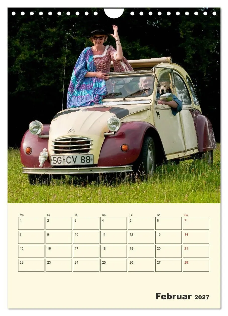 Bild: 9783569923096 | Citroën 2CV - Lebensart Ente (Wandkalender 2027 DIN A4 hoch),...