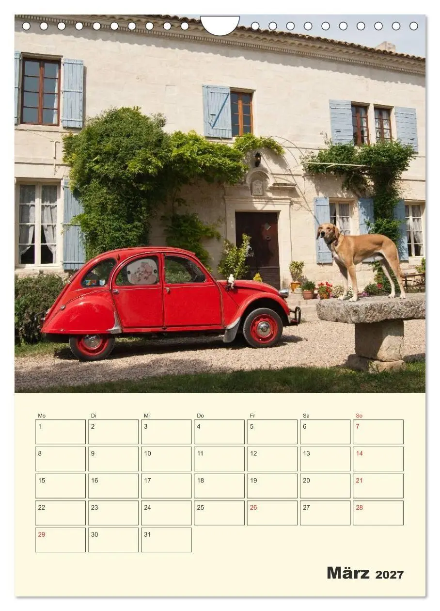 Bild: 9783569923096 | Citroën 2CV - Lebensart Ente (Wandkalender 2027 DIN A4 hoch),...