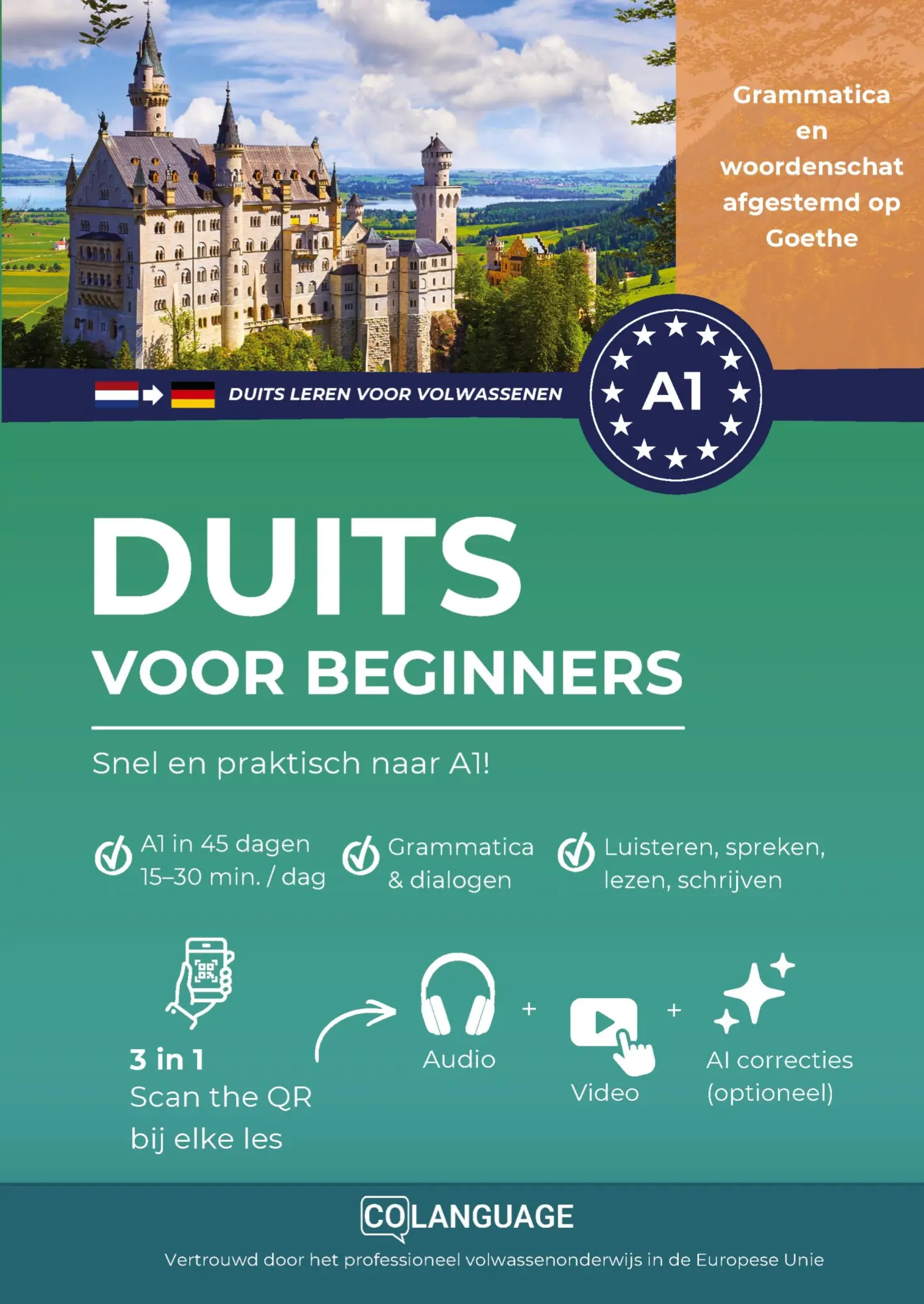 Cover: 9791388253096 | Duits voor beginners - Snel en praktisch naar A1! (Duits leren voor...