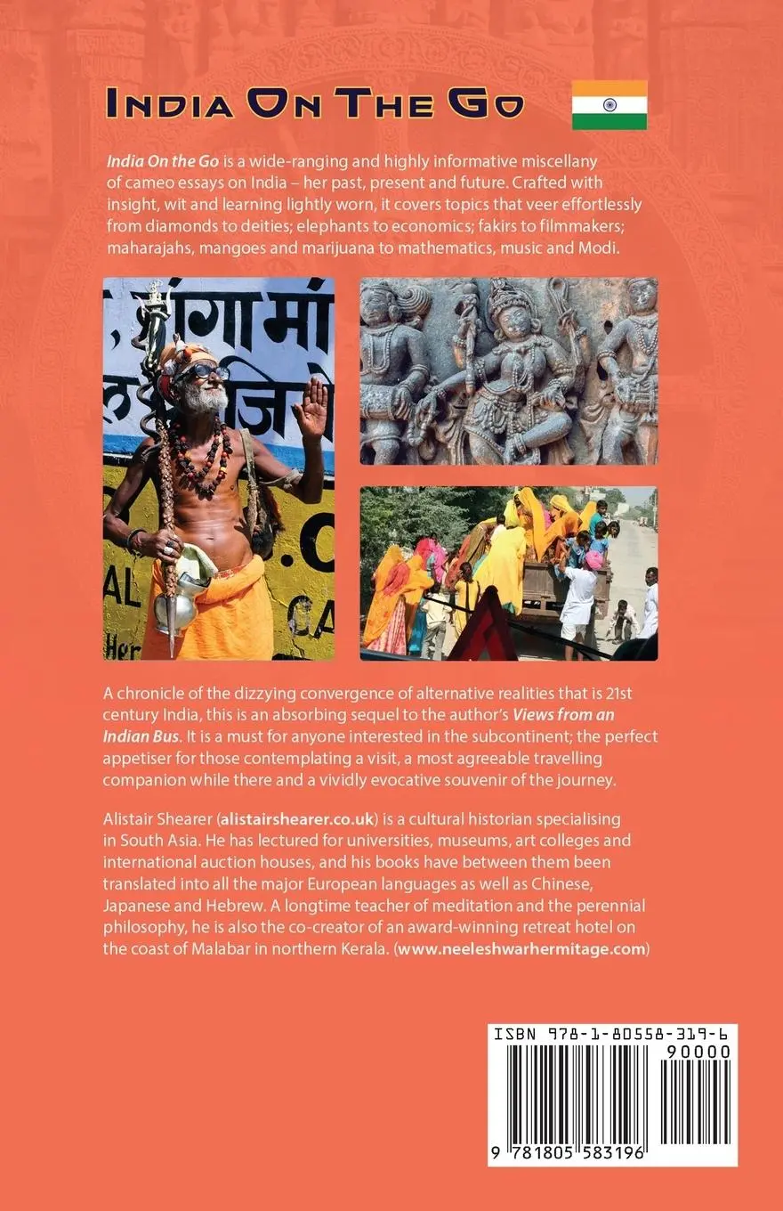 Rückseite: 9781805583196 | INDIA ON THE GO | Alistair Shearer | Taschenbuch | Englisch | 2025