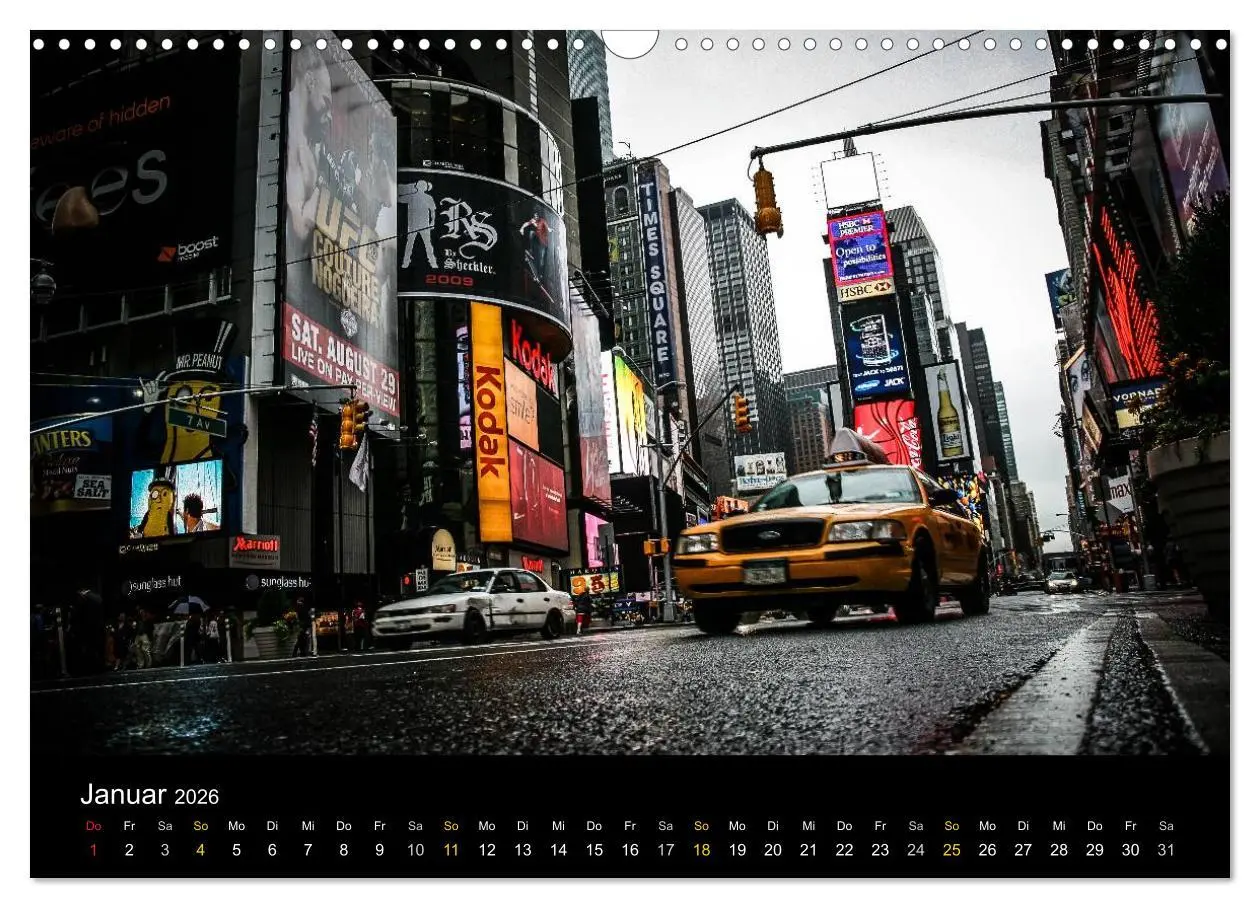 Bild: 9783516203196 | New York Shoots (Wandkalender 2026 DIN A3 quer), CALVENDO...