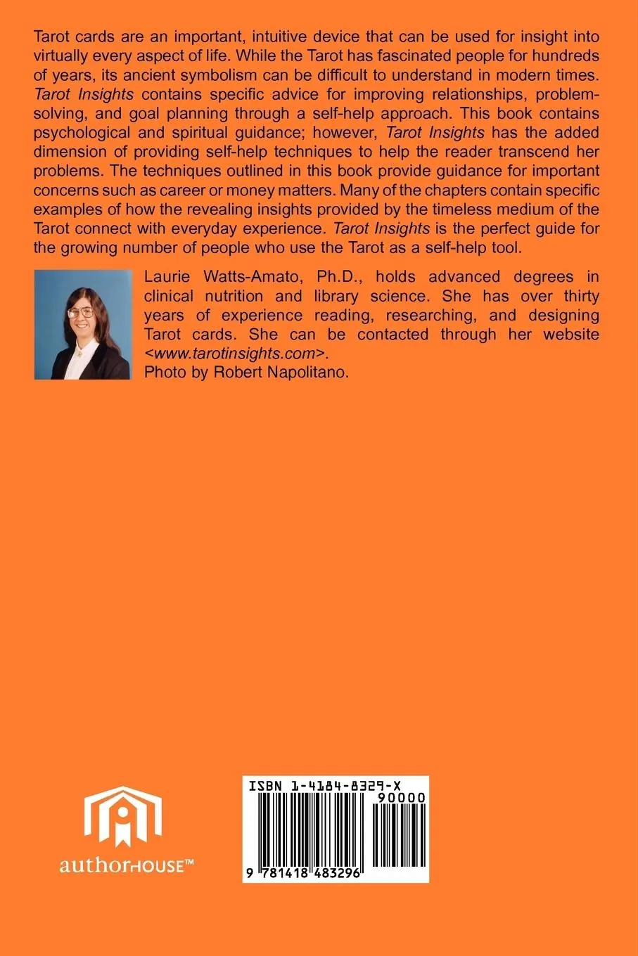 Rückseite: 9781418483296 | Tarot Insights | Laurie Watts-Amato | Taschenbuch | Englisch | 2004