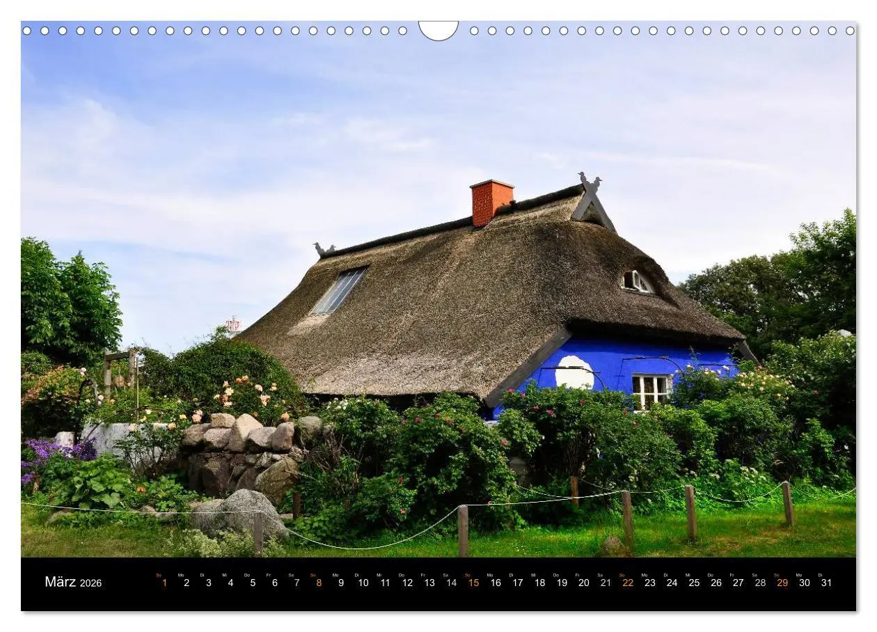 Bild: 9783516053296 | Sehnsucht Hiddensee 2026 (Wandkalender 2026 DIN A3 quer), CALVENDO...