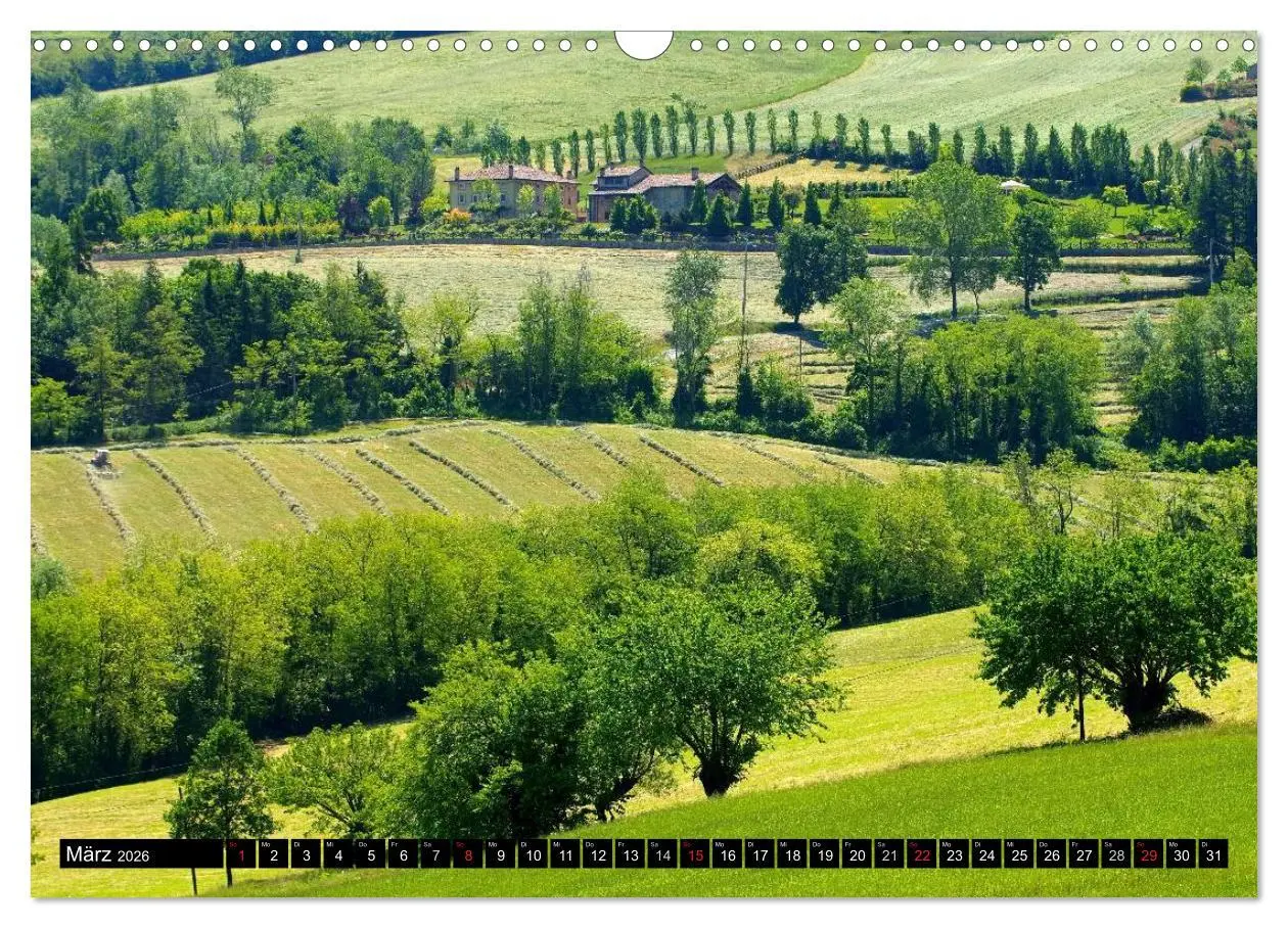 Bild: 9783516123296 | Emilia-Romagna (Wandkalender 2026 DIN A3 quer), CALVENDO...