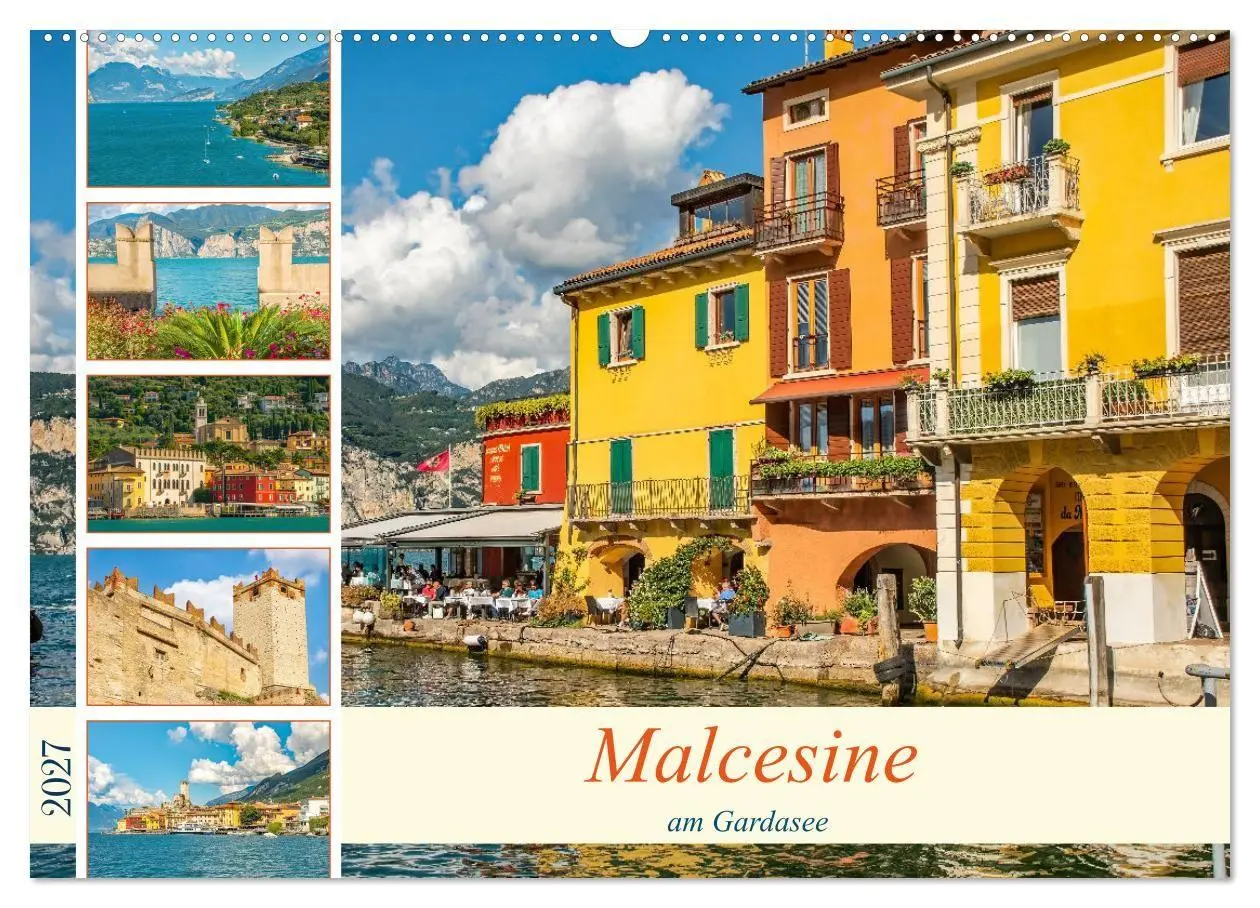 Cover: 9783569213296 | Malcesine am Gardasee (Wandkalender 2027 DIN A2 quer), CALVENDO...