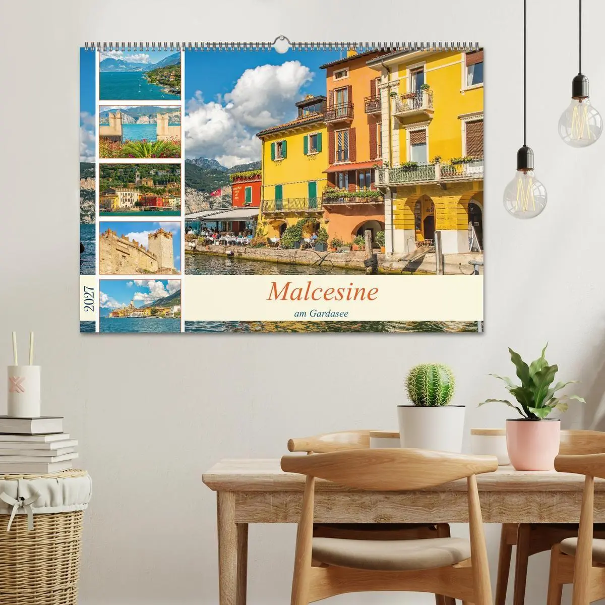Bild: 9783569213296 | Malcesine am Gardasee (Wandkalender 2027 DIN A2 quer), CALVENDO...