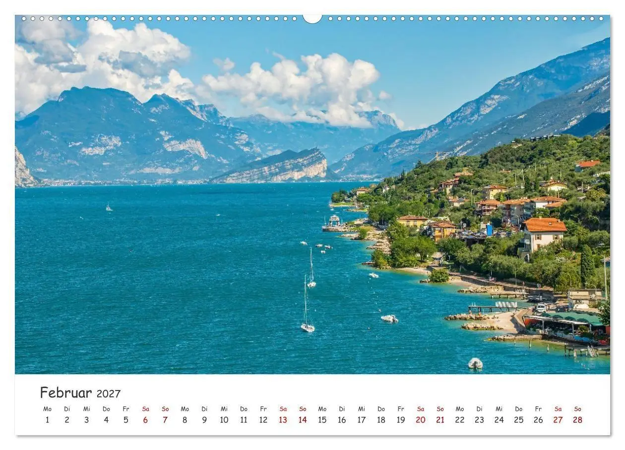 Bild: 9783569213296 | Malcesine am Gardasee (Wandkalender 2027 DIN A2 quer), CALVENDO...