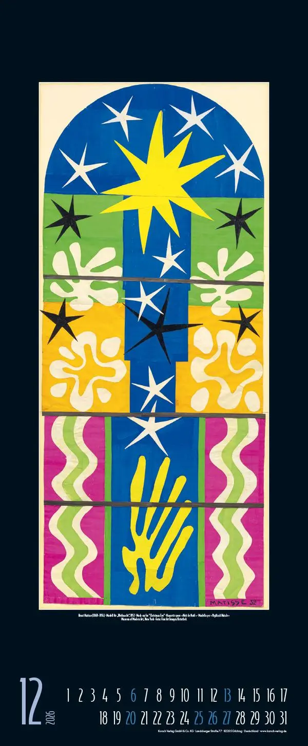 Bild: 9783731883296 | Art 2026 | Verlag Korsch | Kalender | Spiralbindung | 14 S. | Deutsch