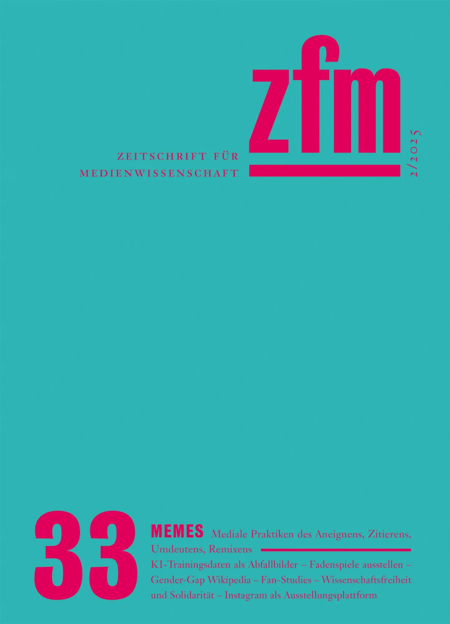 Cover: 9783837673296 | Zeitschrift für Medienwissenschaft 33 | V. | Taschenbuch | 168 S. Cover: 9783837673296 | Zeitschrift für Medienwissenschaft 33 | V. | Taschenbuch | 168 S.