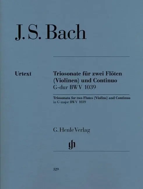 Cover: 9790201803296 | Triosonate Fur Zwei Floten Und Continuo | Besetzung: Triosonaten